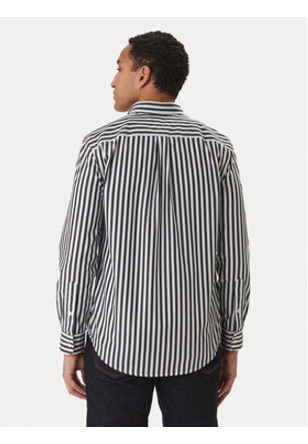TOMMY HILFIGER - Tommy Hilfiger Koszula MW0MW42440 Czarny Regular Fit. Kolor: czarny. Materiał: bawełna