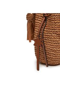 Manebi Torebka Beach Bucket Mini V 2.2 CX Brązowy. Kolor: brązowy