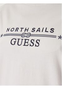 Guess T-Shirt GUESS x NORTH SAILS W6GI03 K2657 Écru Relaxed Fit. Materiał: bawełna #5