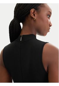 MICHAEL Michael Kors Sukienka dzianinowa MR683BSBFD Czarny Slim Fit. Kolor: czarny. Materiał: syntetyk #4