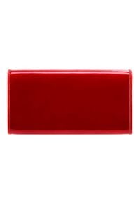 Wittchen - Damski portfel ze skóry lakierowany poziomy. Kolor: czerwony. Materiał: skóra, lakier #2