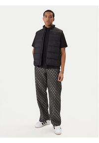 Adidas - adidas Jeansy Monogram KC6380 Szary Loose Fit. Kolor: szary #2