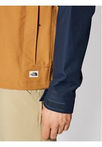 The North Face Kurtka anorak Windjammer NF0A493G Granatowy Regular Fit. Kolor: niebieski. Materiał: syntetyk #3