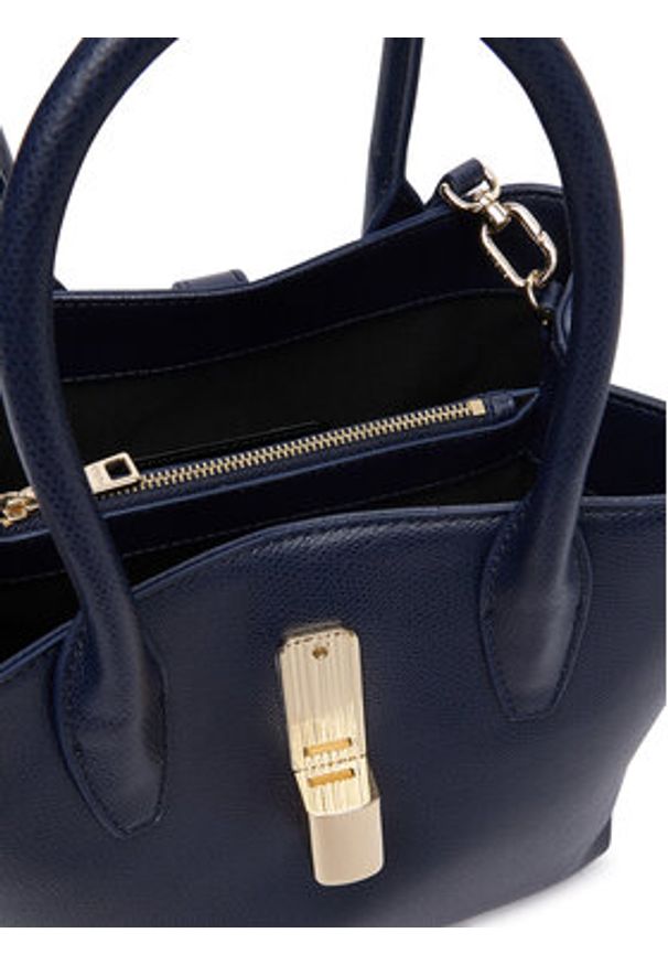 Furla Torebka Goccia S WB01949 ARE000 KH 4852S Granatowy. Kolor: niebieski. Materiał: skórzane