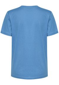 Kaffe T-Shirt Marin 10506137 Niebieski Regular Fit. Kolor: niebieski. Materiał: bawełna #6
