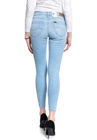 Lee - DAMSKIE SPODNIE JEANSOWE LEE Scarlett BLEACHED AZUR L526PQXL #7