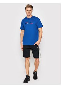 Fila T-Shirt Belen 768981 Granatowy Regular Fit. Kolor: niebieski. Materiał: bawełna #5