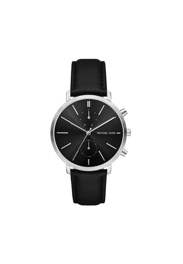 Michael Kors Zegarek Blake MK9208 Czarny. Kolor: czarny. Materiał: skóra