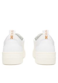 Elisabetta Franchi Sneakersy F4A9-E0528-1256 D Biały. Kolor: biały. Materiał: skóra #5