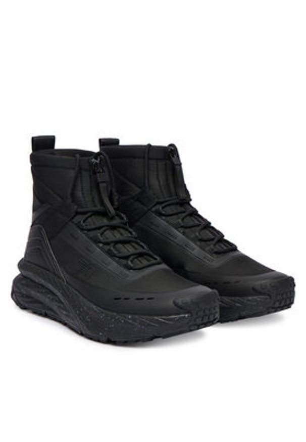 EA7 Emporio Armani Sneakersy 7X000300 AF18451 UC001 Czarny. Kolor: czarny. Materiał: materiał