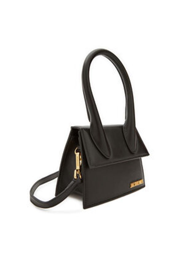 JACQUEMUS Torebka Le Chiquito Moyen 213BA002-3000 Czarny. Kolor: czarny. Materiał: skórzane