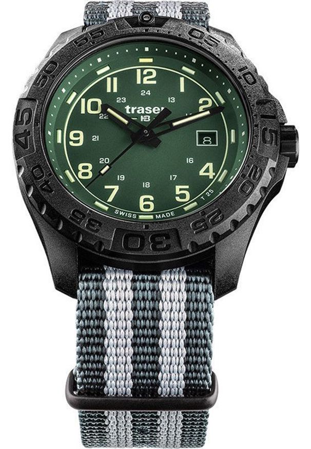 Zegarek Traser Zegarek męski Traser TS-109039 szary. Kolor: szary