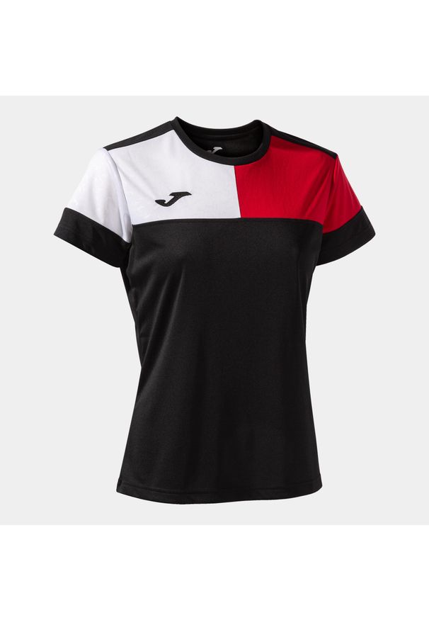 Damski jersey Joma Crew V. Kolor: czarny, czerwony, wielokolorowy. Materiał: jersey. Sport: piłka nożna