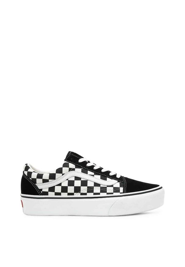 Tenisówki Vans Model Old Skool Platform Kolor Czarny. Kolor: czarny. Materiał: tkanina. Obcas: na platformie. Model: Vans Old Skool. Sport: skateboard