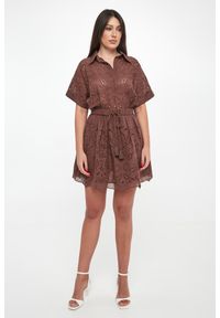 Ermanno Firenze - Sukienka ażurowa ERMANNO FIRENZE. Wzór: ażurowy #3