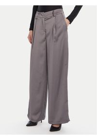 Rinascimento Spodnie palazzo CFC0124993003 Szary Wide Leg. Kolor: szary. Materiał: syntetyk