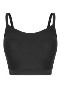Chantelle Biustonosz top Soft Stretch C16A20 Czarny. Kolor: czarny. Materiał: syntetyk