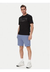 BOSS Szorty sportowe Jt Globe Short 50558970 Niebieski jasny Regular Fit. Kolor: niebieski. Materiał: bawełna. Styl: sportowy #2