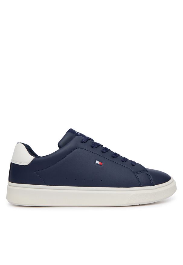 TOMMY HILFIGER - Sneakersy Tommy Hilfiger. Kolor: niebieski