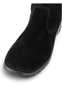 Rieker Botki L7165-00 Czarny. Kolor: czarny. Materiał: skóra, zamsz #5