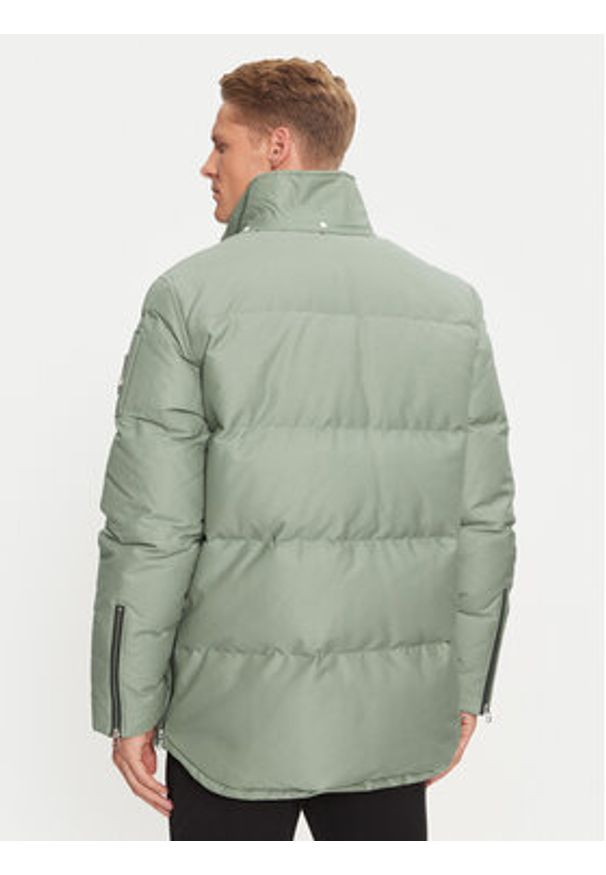 Moose Knuckles Kurtka puchowa Original 3Q Neoshear M32MJ128SX Zielony Slim Fit. Kolor: zielony. Materiał: bawełna