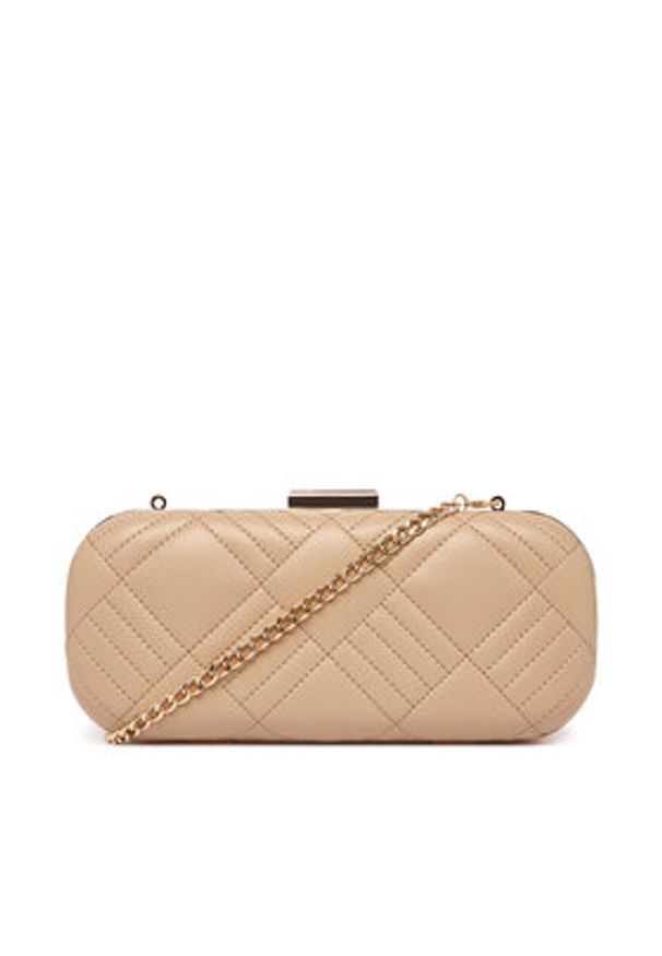 Love Moschino - LOVE MOSCHINO Torebka JC4270PP0OKH120C Beżowy. Kolor: beżowy. Materiał: skórzane