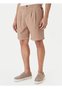 Nautica Szorty materiałowe Rava NCC03970 Beżowy Relaxed Fit. Kolor: beżowy. Materiał: bawełna #1