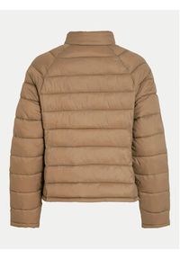Vila Kurtka puchowa Sibira 14094318 Brązowy Regular Fit. Kolor: brązowy. Materiał: syntetyk #2