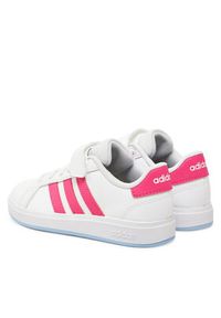 Adidas - adidas Sneakersy Grand Court 2.0 JI0975 Biały. Kolor: biały. Materiał: materiał