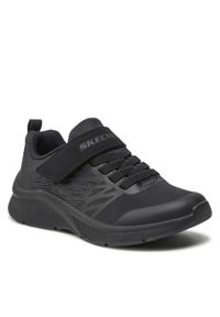 skechers - Sneakersy SKECHERS - Texlor 403770L/BBK Black. Zapięcie: rzepy. Kolor: czarny. Materiał: materiał #1