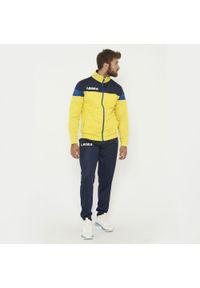 LEGEA - Komplet sportowy BOLIVIA CUBA. Kolor: niebieski, wielokolorowy, żółty. Materiał: dresówka. Wzór: haft. Sport: fitness #1