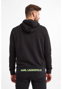 Karl Lagerfeld - BLUZA KARL LAGERFELD. Typ kołnierza: kaptur. Materiał: tkanina #2