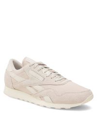 Reebok Sneakersy Basket Classic Nylon 100032795-M Beżowy. Kolor: beżowy. Materiał: zamsz, skóra. Model: Reebok Classic, Reebok Nylon #5