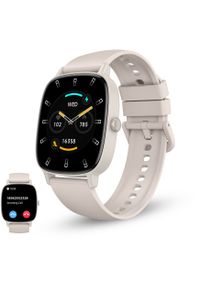 KSIX - Ksix Smartwatch PULSE, Beige. Rodzaj zegarka: smartwatch #1