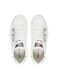 Replay - REPLAY Sneakersy GWZ4N .000.C0025L Biały. Kolor: biały. Materiał: skóra #3