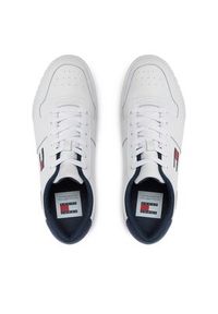 Tommy Jeans Sneakersy Th Central Cc And Coin Biały. Kolor: biały