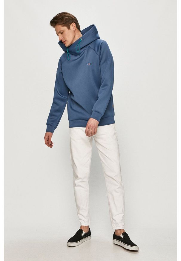 Waikiki Vibe - Bluza. Okazja: na co dzień. Kolor: niebieski. Długość rękawa: raglanowy rękaw. Styl: casual