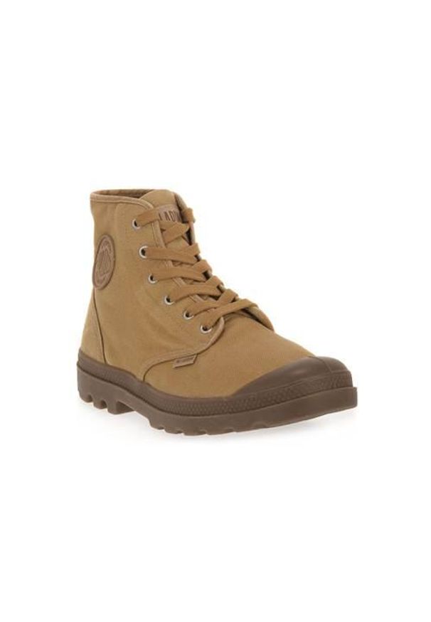 Buty do chodzenia męskie Palladium Pampa Hi Woodlin. Wysokość cholewki: za kostkę. Kolor: wielokolorowy. Materiał: tkanina, materiał. Szerokość cholewki: normalna. Sport: turystyka piesza