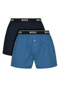 BOSS Komplet bokserek 50545913 Niebieski. Kolor: niebieski. Materiał: bawełna #1