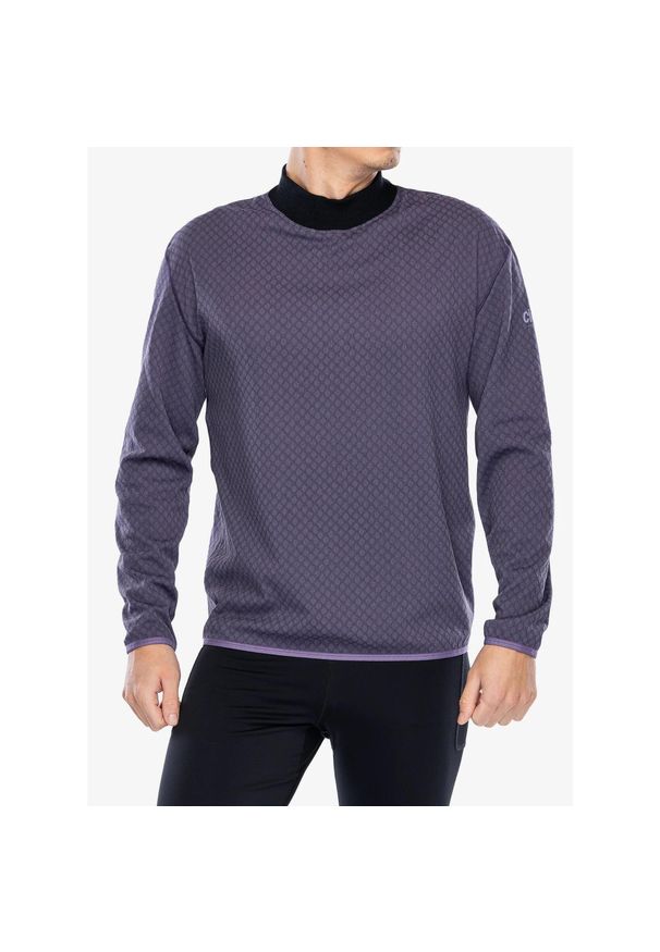 Ciele Athletics - Bluza biegowa Ciele VLVMockneck. Kolor: niebieski