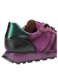 Fioletowe Sneakersy Hispanitas Stylowe Obuwie Damskie. Kolor: fioletowy #4