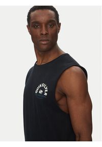 Quiksilver Tank top EQYZT08029 Czarny Relaxed Fit. Kolor: czarny. Materiał: bawełna
