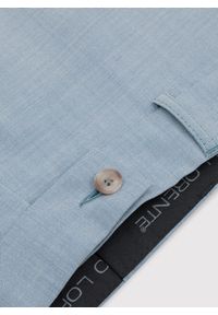 Pako Lorente - PAKO LORENTE – Błękitne spodnie garniturowe o widocznej strukturze. Kolor: niebieski. Materiał: wełna, elastan #6
