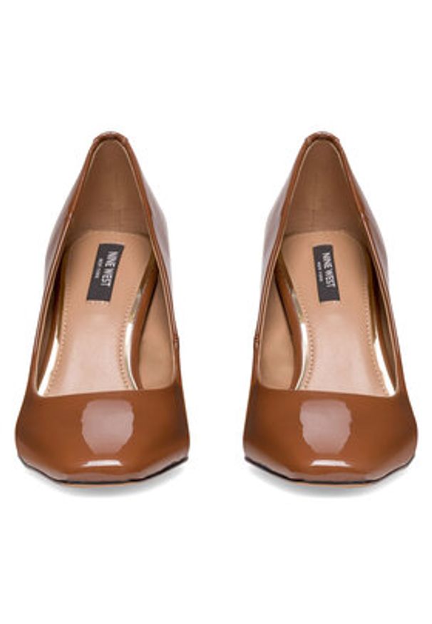 Nine West Czółenka 905901 Brązowy. Kolor: brązowy. Materiał: syntetyk, skóra