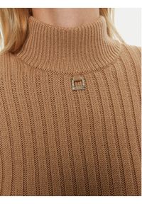 JOOP! Sukienka dzianinowa 58 JW244KN347 30043657 Beżowy Modern Fit. Kolor: beżowy. Materiał: syntetyk #4