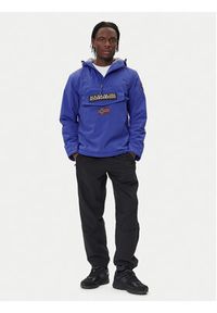 Napapijri Kurtka anorak Rainforest Winter 3 NP0A4GMC Niebieski Regular Fit. Kolor: niebieski. Materiał: syntetyk #4