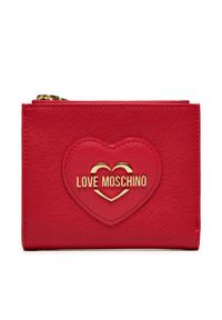 Love Moschino - LOVE MOSCHINO Portfel damski JC5734PP0LKL0500 Czerwony. Kolor: czerwony. Materiał: skóra #1