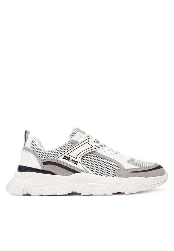 Sneakersy Just Cavalli. Kolor: szary