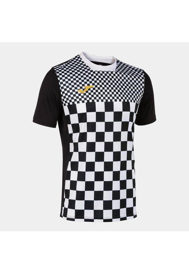 Jersey Joma Flag III. Kolor: czarny, biały, wielokolorowy. Materiał: jersey. Sport: piłka nożna