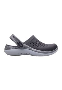 Klapki Crocs Literide 360 Kids Clog Jr 207021-0DD szare. Okazja: na co dzień. Kolor: szary. Sezon: lato. Styl: casual #1